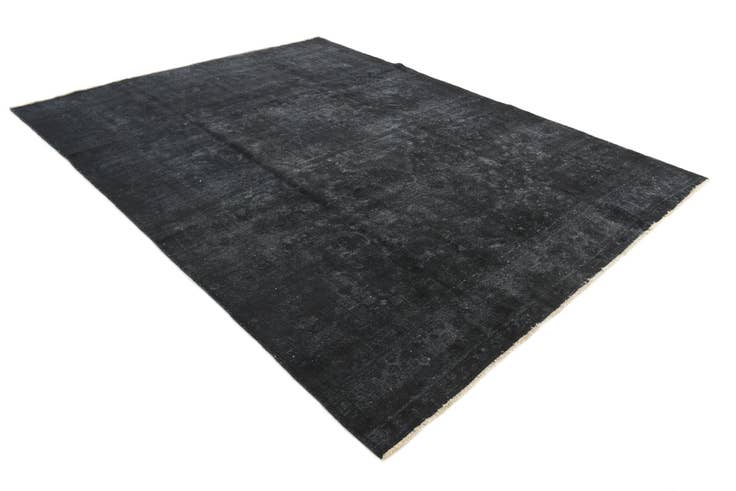 Detail image of 9' 5 x 12' 4 Hand Knotted Ultra Vintage Persian Wool Rug