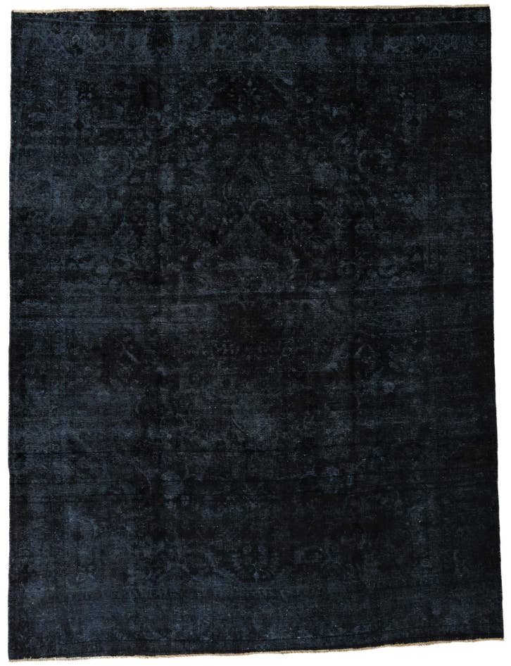 Detail image of 9' 5 x 12' 4 Hand Knotted Ultra Vintage Persian Wool Rug