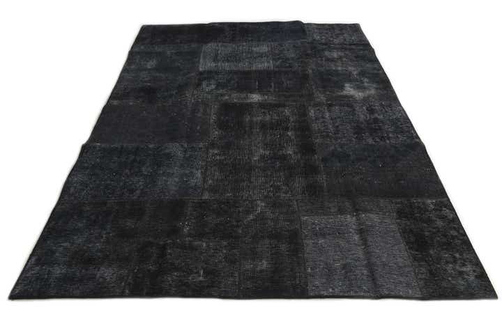 6' 1 x 9' Hand Knotted Ultra Vintage Persian Wool Rug