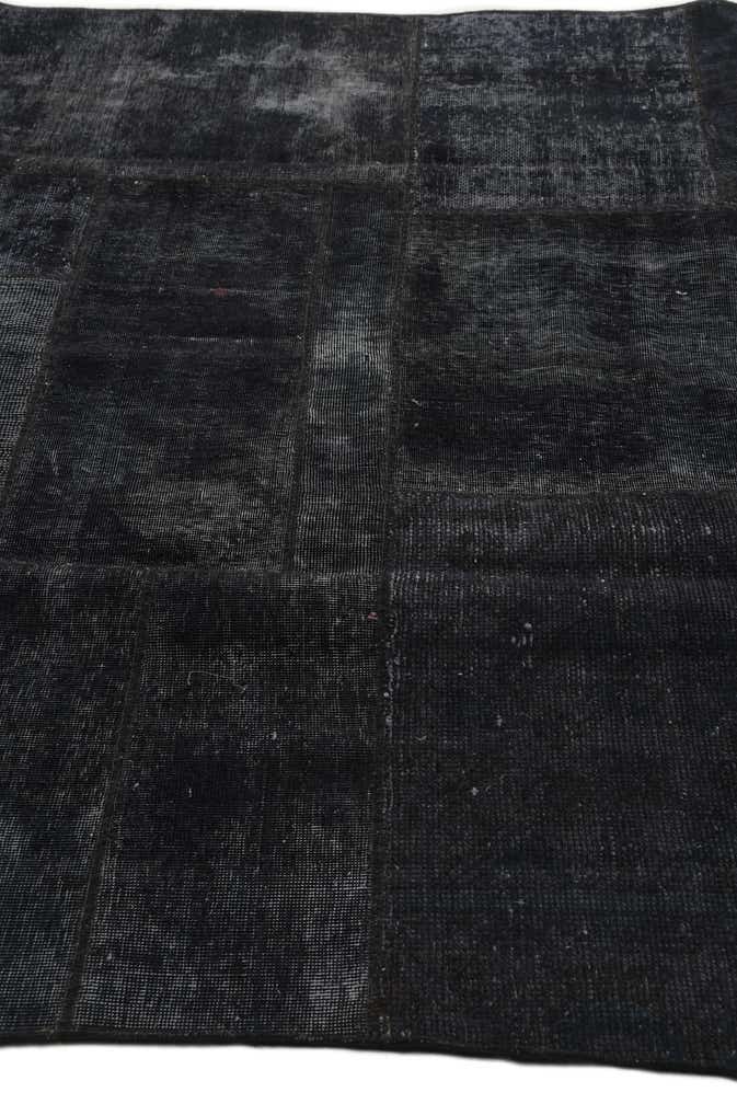 6' 1 x 9' Hand Knotted Ultra Vintage Persian Wool Rug