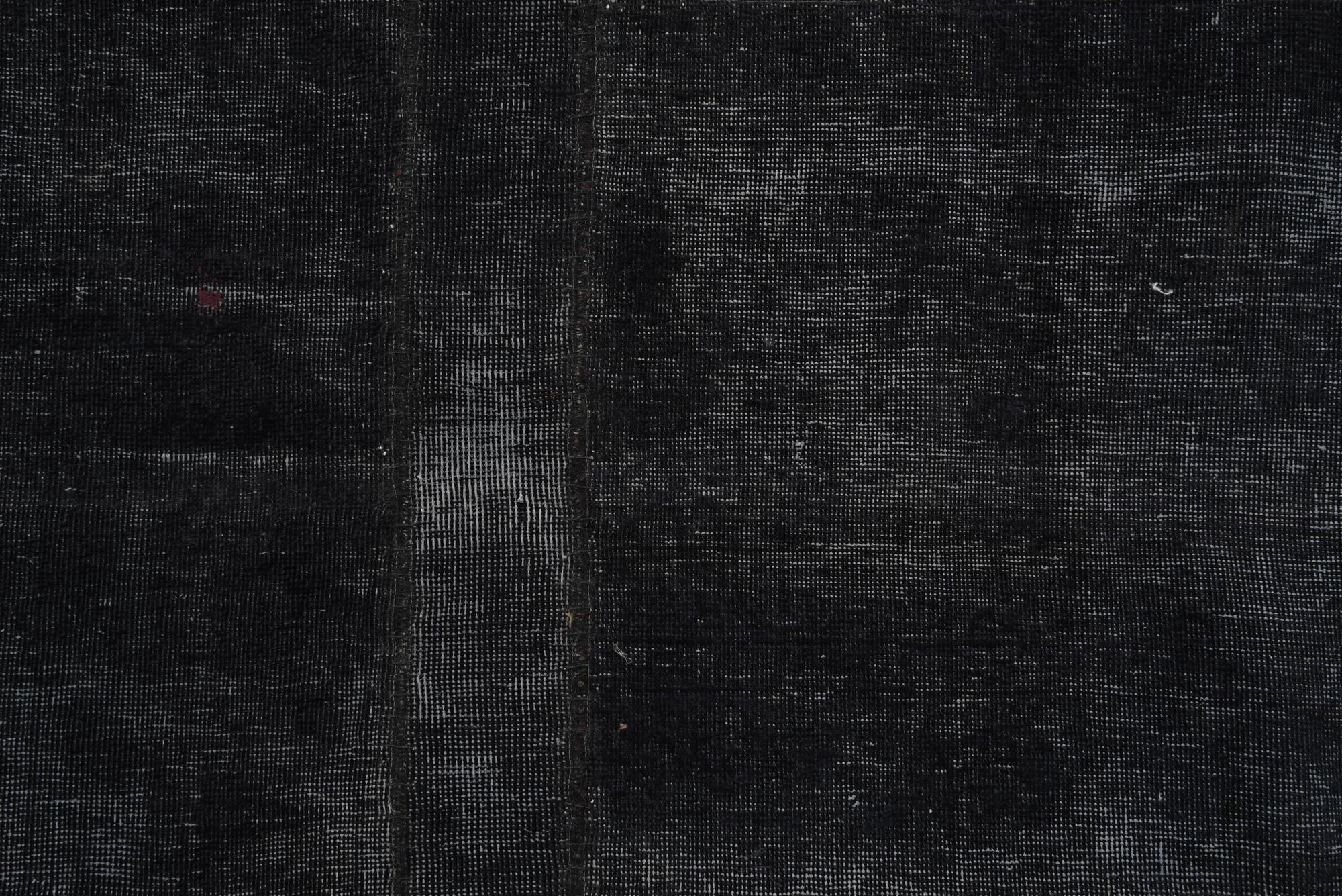 6' 1 x 9' Hand Knotted Ultra Vintage Persian Wool Rug