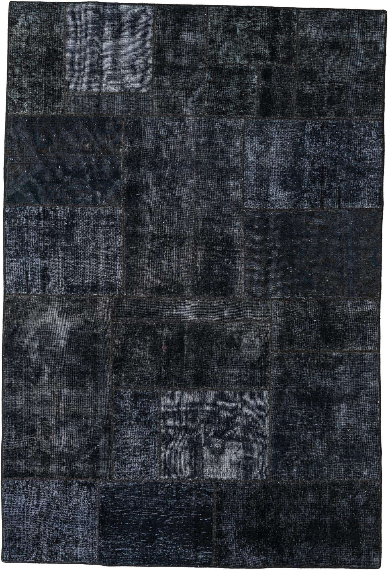 6' 1 x 9' Hand Knotted Ultra Vintage Persian Wool Rug