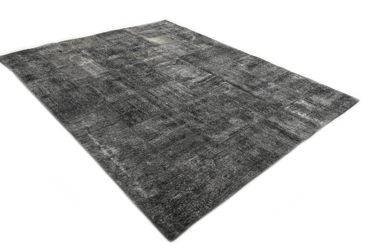 Detail image of 8' x 10' Hand Knotted Ultra Vintage Persian Wool Rug