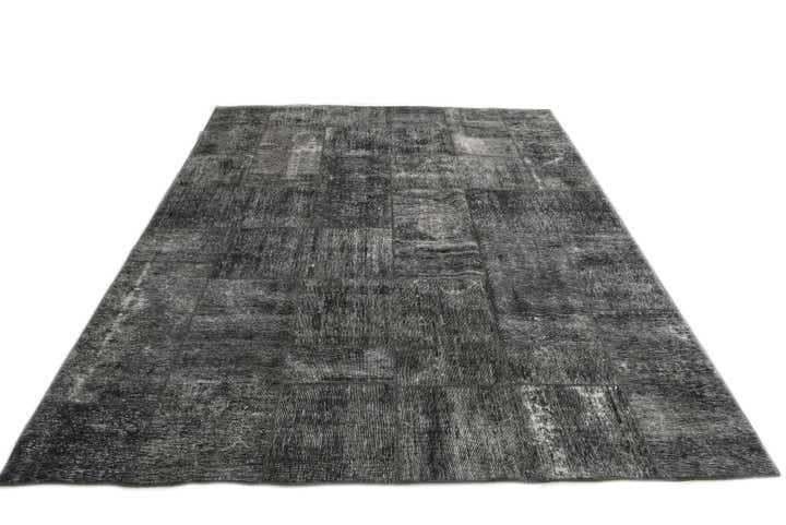 8' x 10' Hand Knotted Ultra Vintage Persian Wool Rug