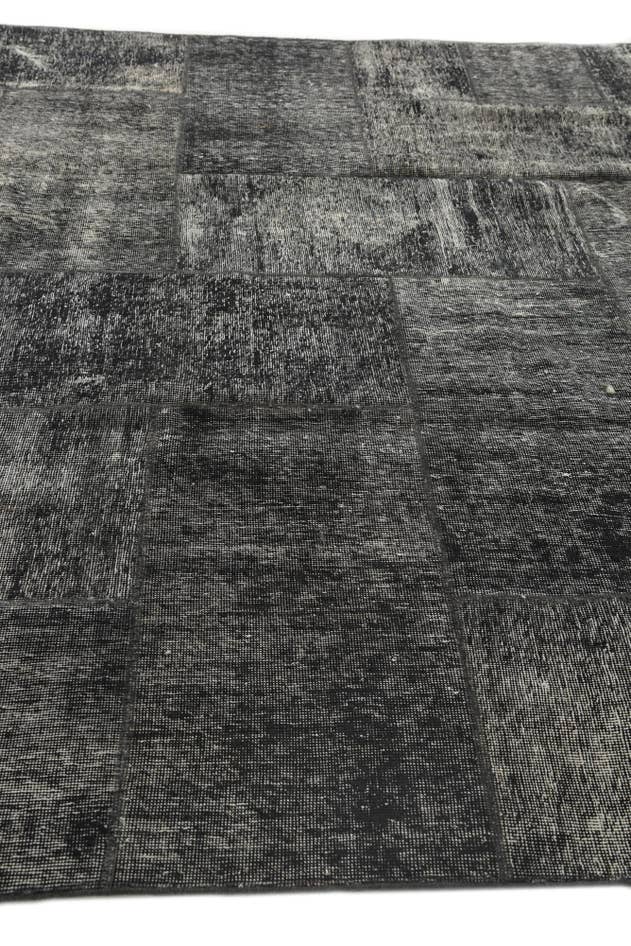 Detail image of 8' x 10' Hand Knotted Ultra Vintage Persian Wool Rug