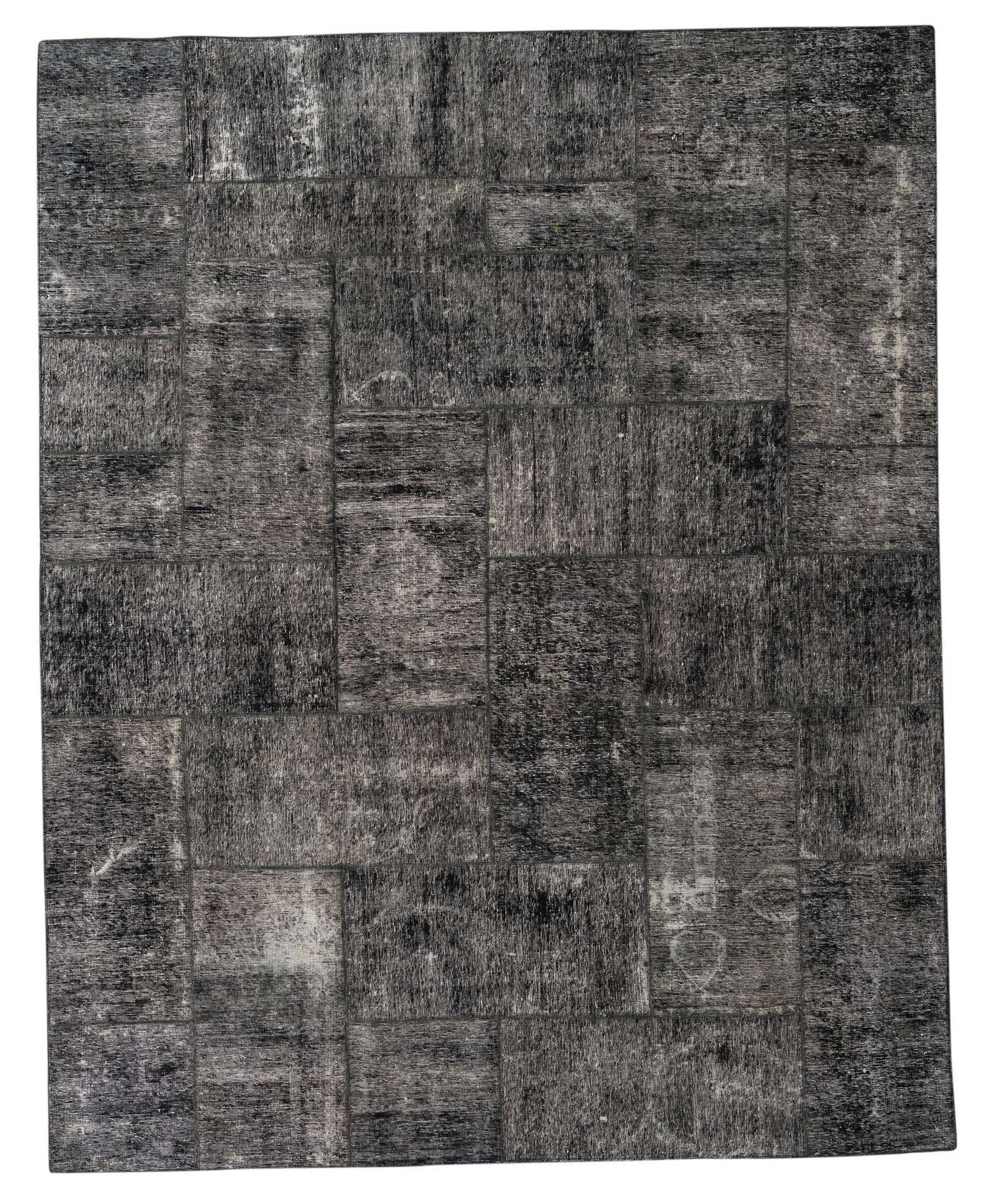 8' x 10' Hand Knotted Ultra Vintage Persian Wool Rug