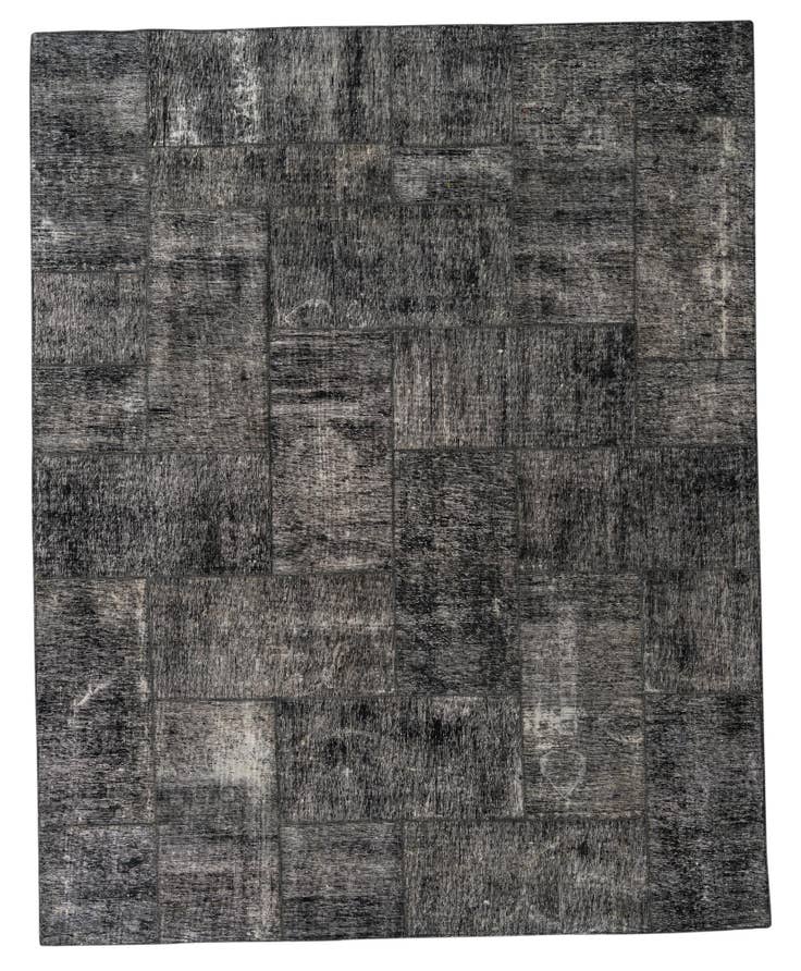 Detail image of 8' x 10' Hand Knotted Ultra Vintage Persian Wool Rug