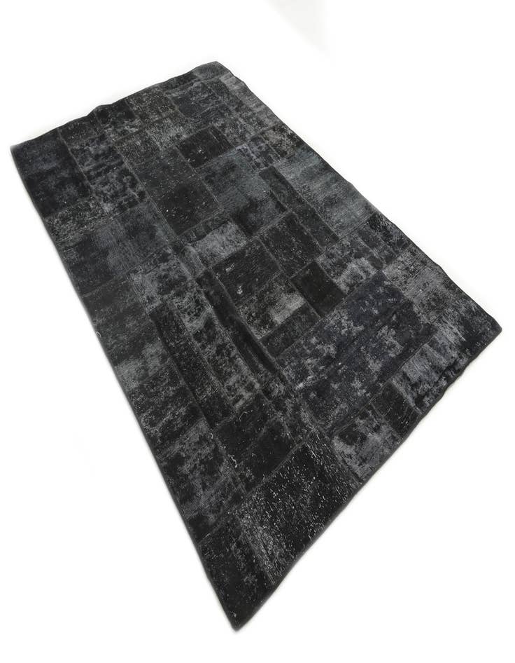 Detail image of 6' x 9' 1  Hand Knotted Ultra Vintage Persian Wool Rug