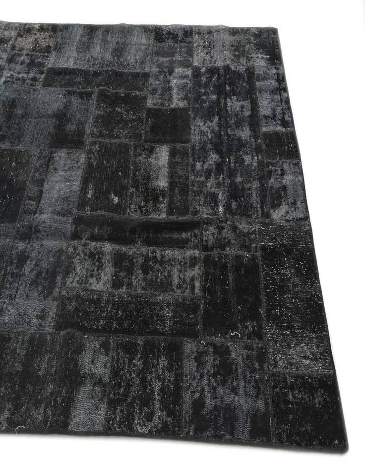 Detail image of 6' x 9' 1  Hand Knotted Ultra Vintage Persian Wool Rug