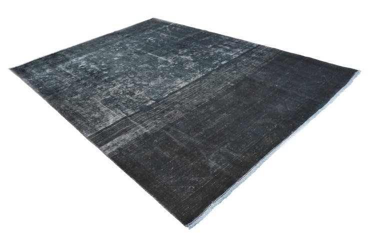 Detail image of 7' 10 x 10' 10 Hand Knotted Ultra Vintage Persian Wool Rug