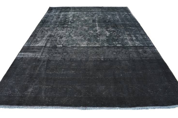 Detail image of 7' 10 x 10' 10 Hand Knotted Ultra Vintage Persian Wool Rug