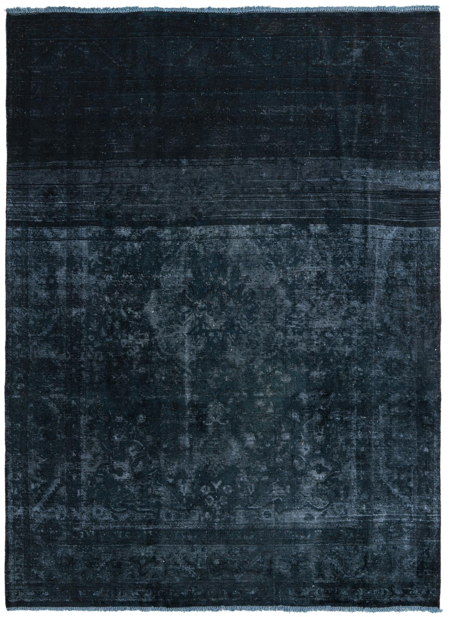 7' 10 x 10' 10 Hand Knotted Ultra Vintage Persian Wool Rug
