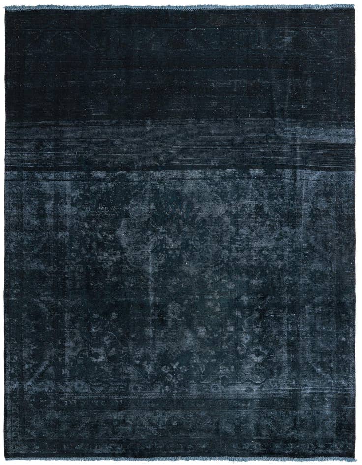 Detail image of 7' 10 x 10' 10 Hand Knotted Ultra Vintage Persian Wool Rug