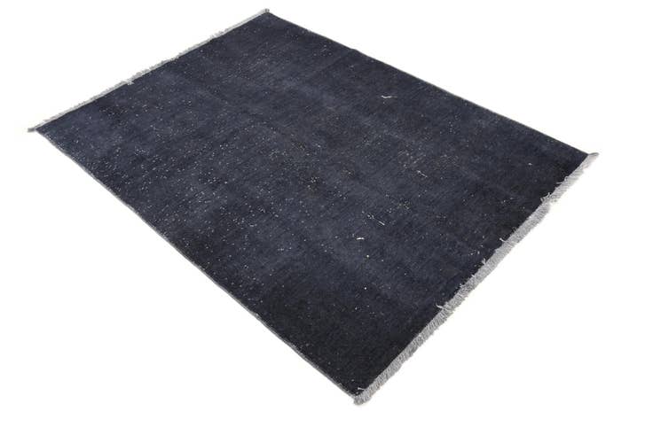 Detail image of 4' x 5' 6 Hand Knotted Ultra Vintage Persian Wool Rug