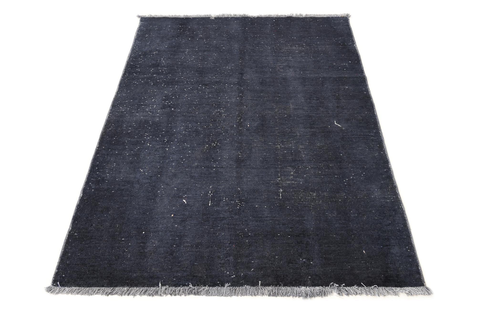 4' x 5' 6 Hand Knotted Ultra Vintage Persian Wool Rug