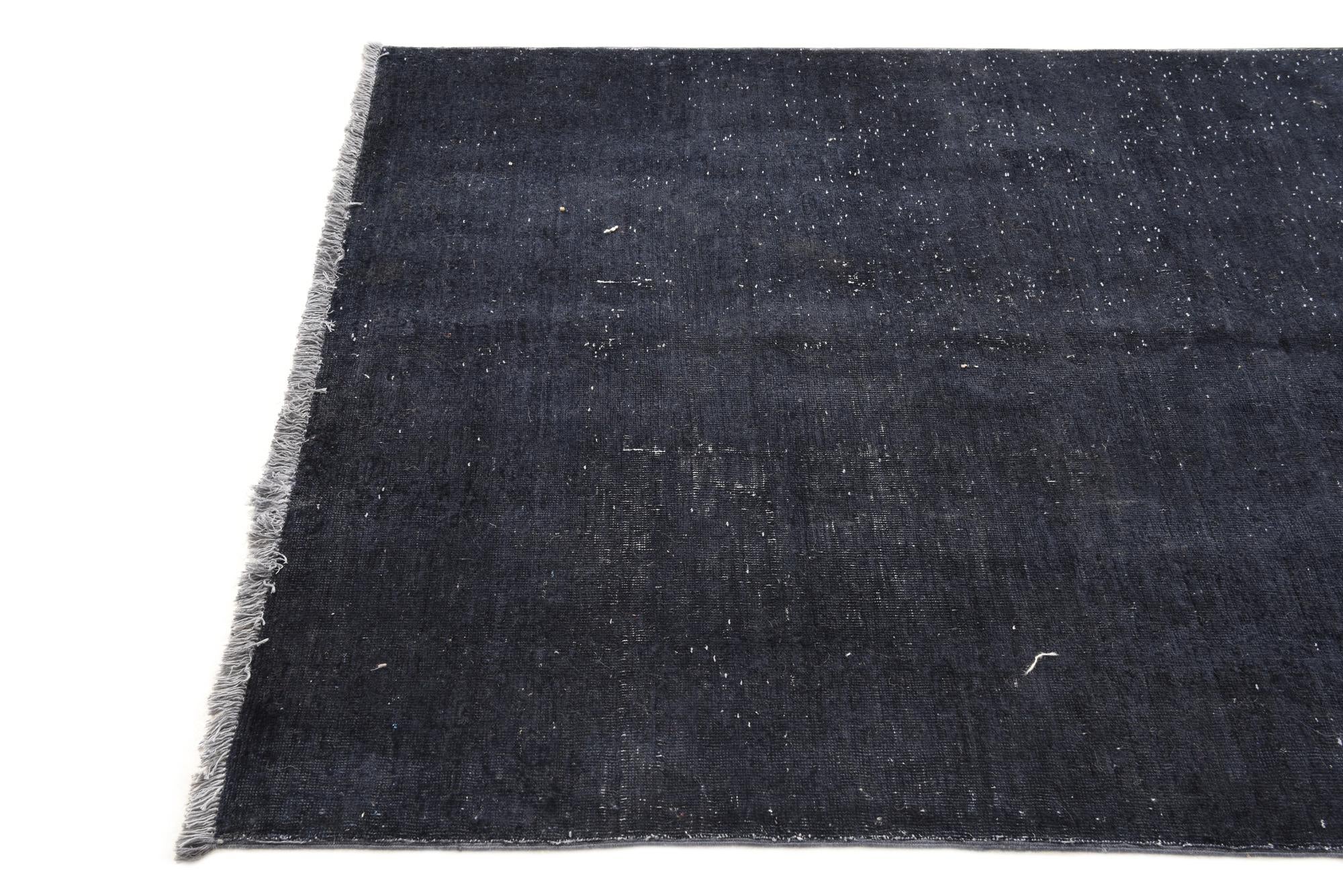 4' x 5' 6 Hand Knotted Ultra Vintage Persian Wool Rug
