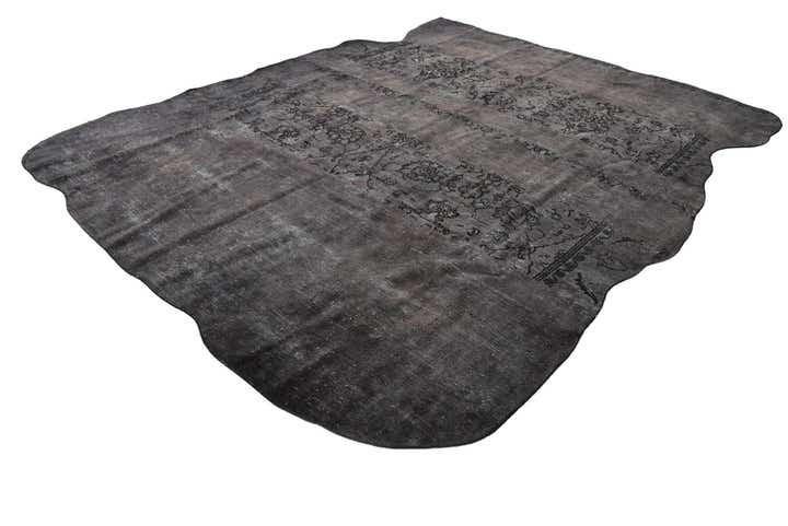 9' 7 x 12' 5 Hand Knotted Ultra Vintage Persian Wool Rug