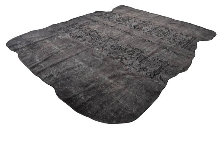 Detail image of 9' 7 x 12' 5 Hand Knotted Ultra Vintage Persian Wool Rug