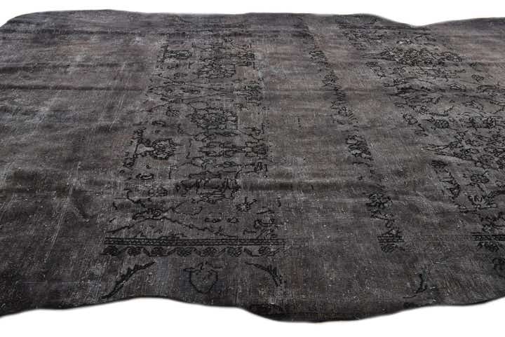 9' 7 x 12' 5 Hand Knotted Ultra Vintage Persian Wool Rug