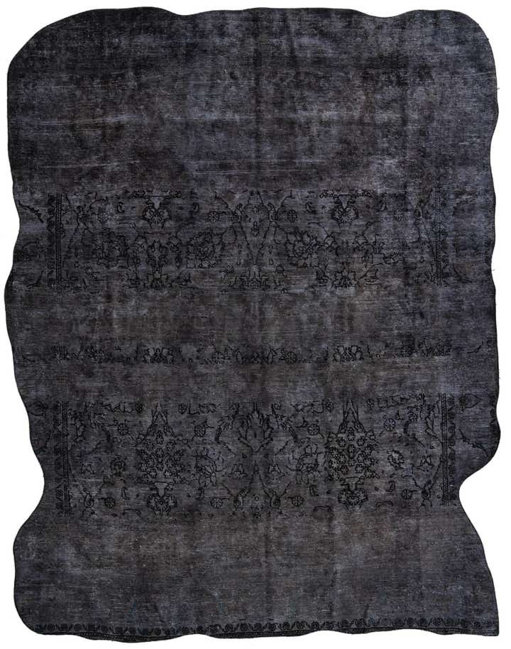 9' 7 x 12' 5 Hand Knotted Ultra Vintage Persian Wool Rug