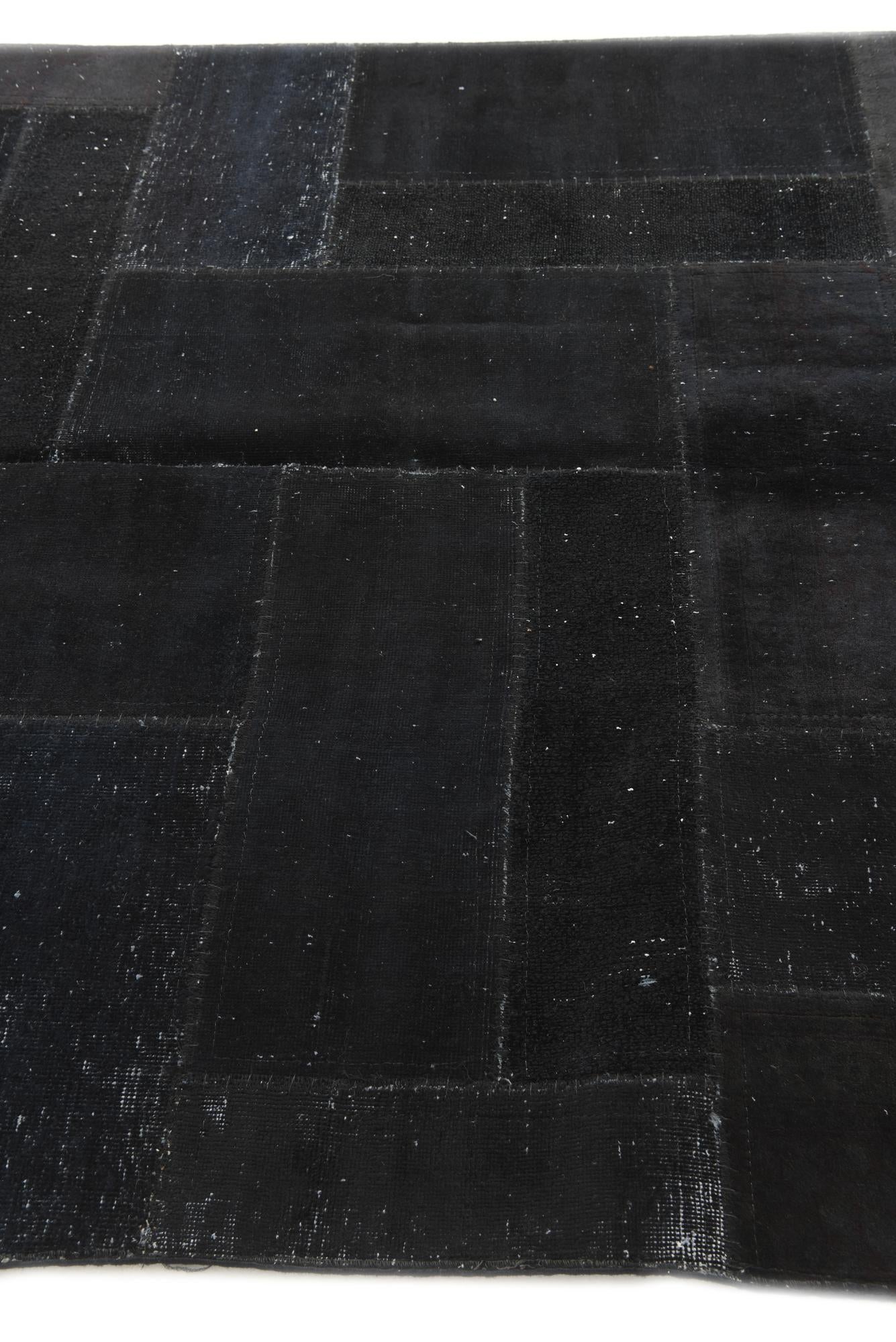 5' 8 x 7' 8 Hand Knotted Ultra Vintage Persian Wool Rug