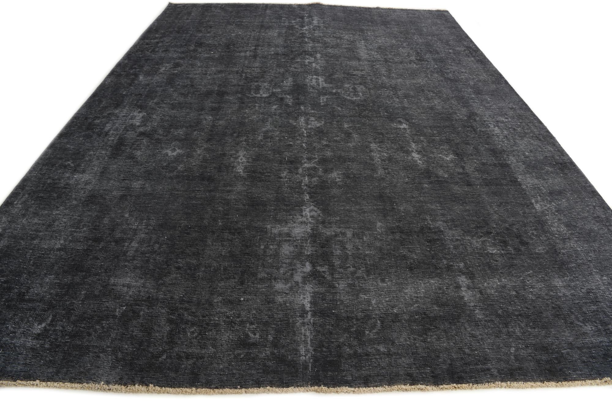 9' 2 x 12' 7 Hand Knotted Ultra Vintage Persian Wool Rug