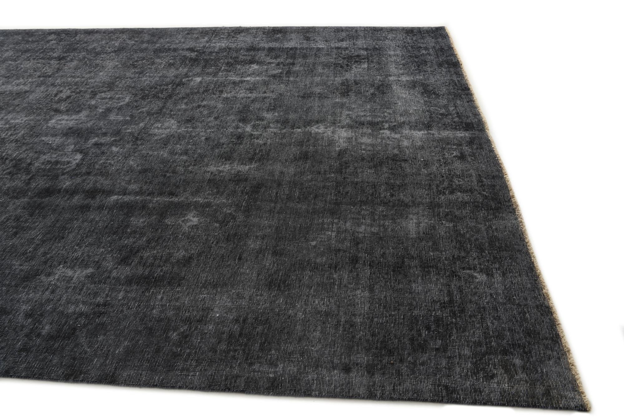 9' 2 x 12' 7 Hand Knotted Ultra Vintage Persian Wool Rug