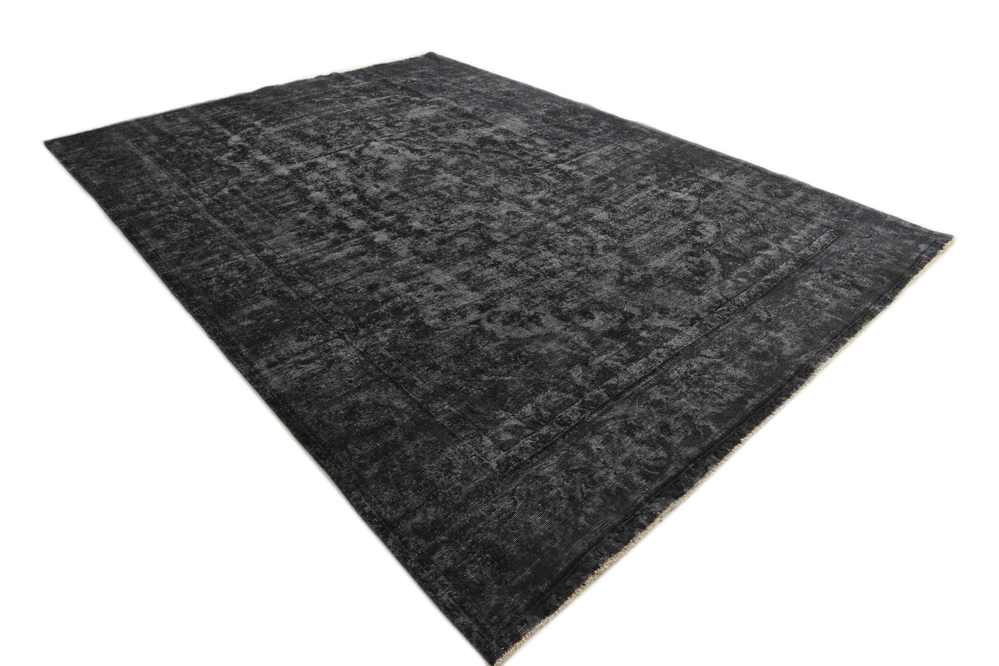 9' 3 x 12' Hand Knotted Ultra Vintage Persian Wool Rug