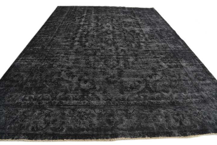 9' 3 x 12' Hand Knotted Ultra Vintage Persian Wool Rug