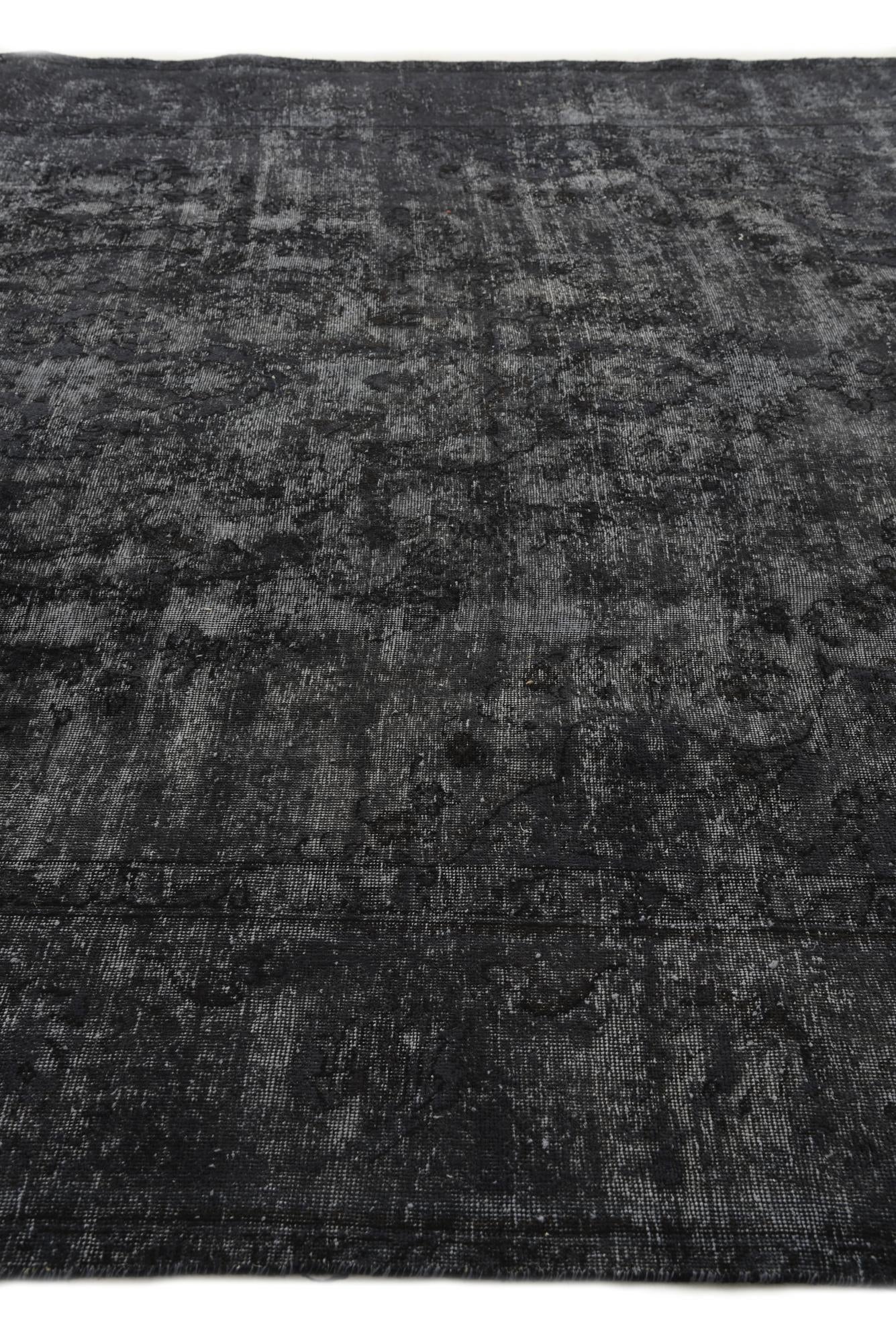 9' 3 x 12' Hand Knotted Ultra Vintage Persian Wool Rug