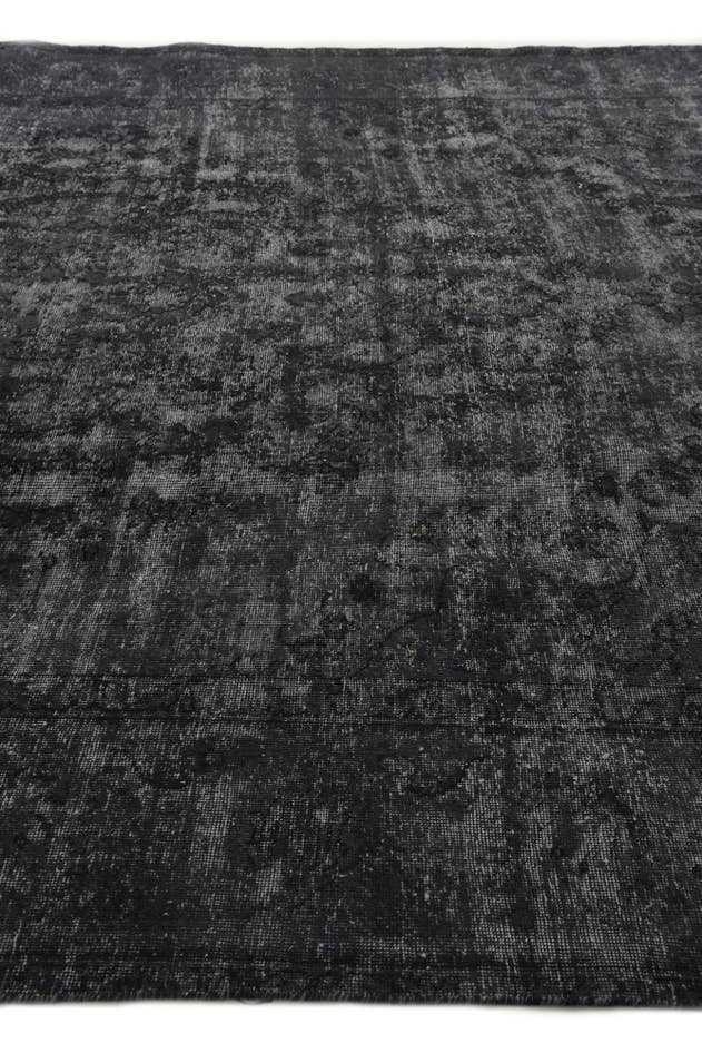 Detail image of 9' 3 x 12' Hand Knotted Ultra Vintage Persian Wool Rug