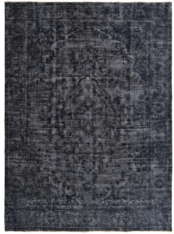 9' 3 x 12' Hand Knotted Ultra Vintage Persian Wool Rug