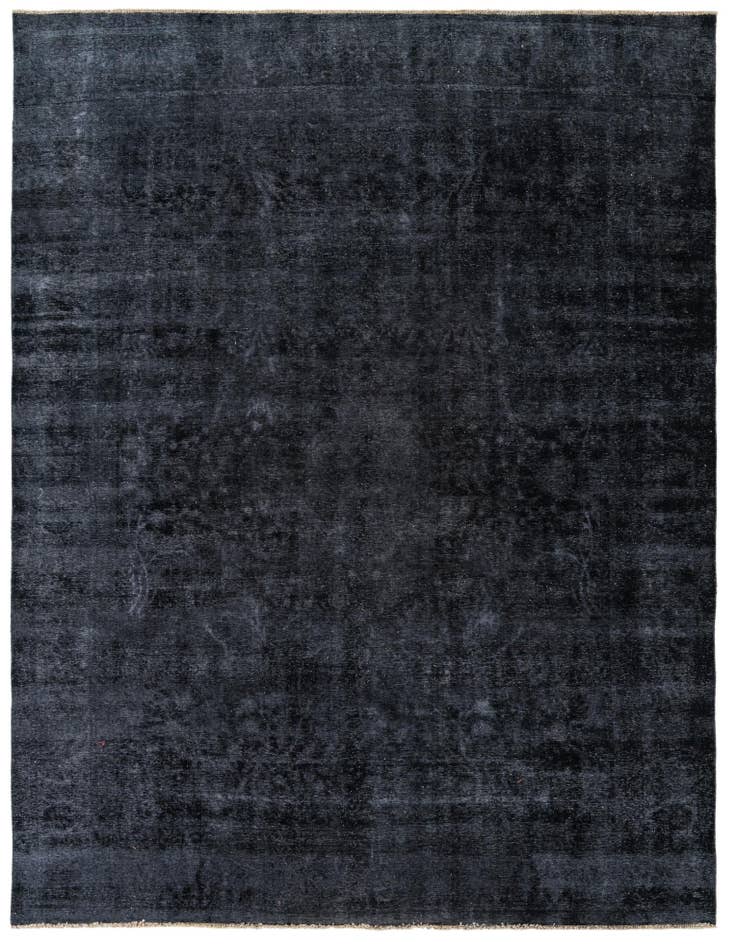 Detail image of 9' 2 x 12' 5 Hand Knotted Ultra Vintage Persian Wool Rug