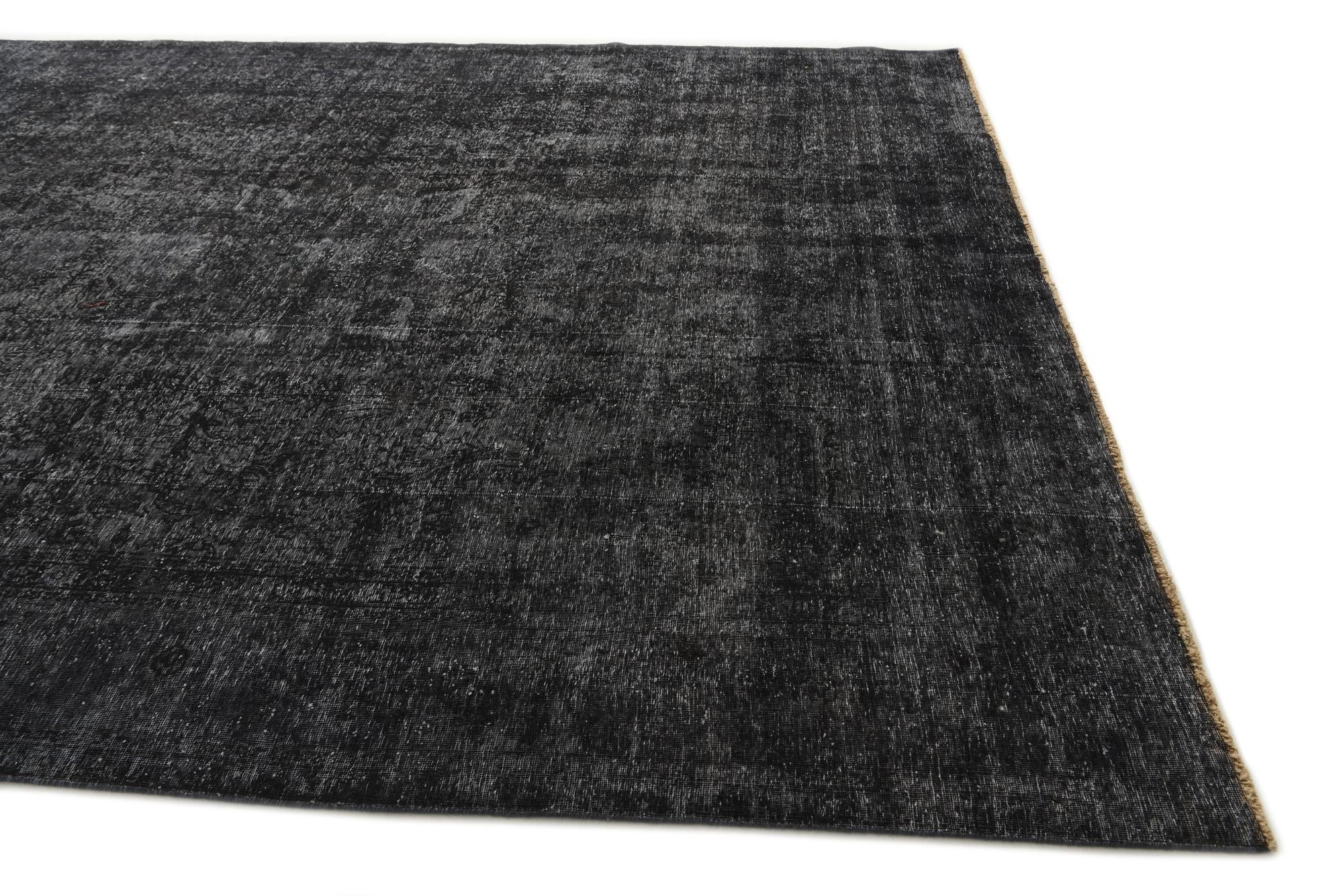9' 7 x 11' 10 Hand Knotted Ultra Vintage Persian Wool Rug