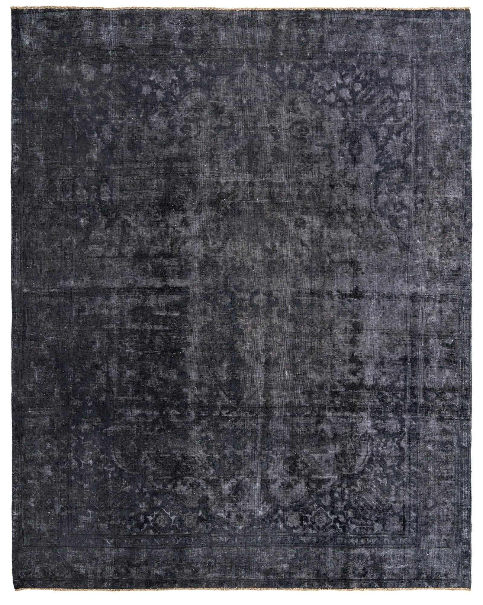 9' 9 x 12' 3 Hand Knotted Ultra Vintage Persian Wool Rug