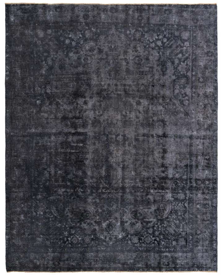 9' 9 x 12' 3 Hand Knotted Ultra Vintage Persian Wool Rug