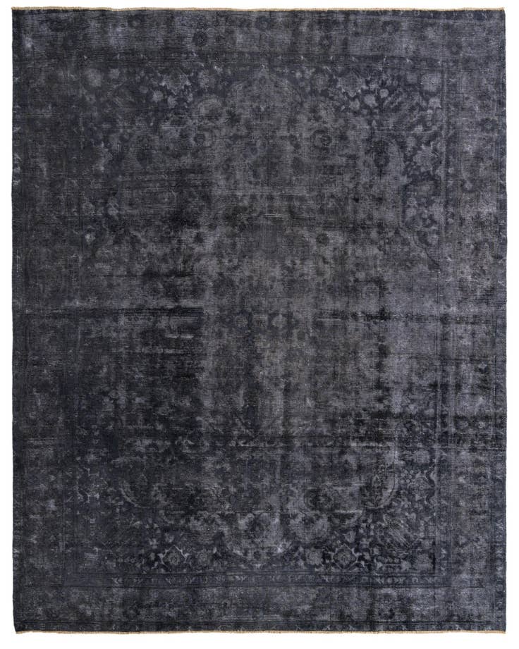 Detail image of 9' 9 x 12' 3 Hand Knotted Ultra Vintage Persian Wool Rug
