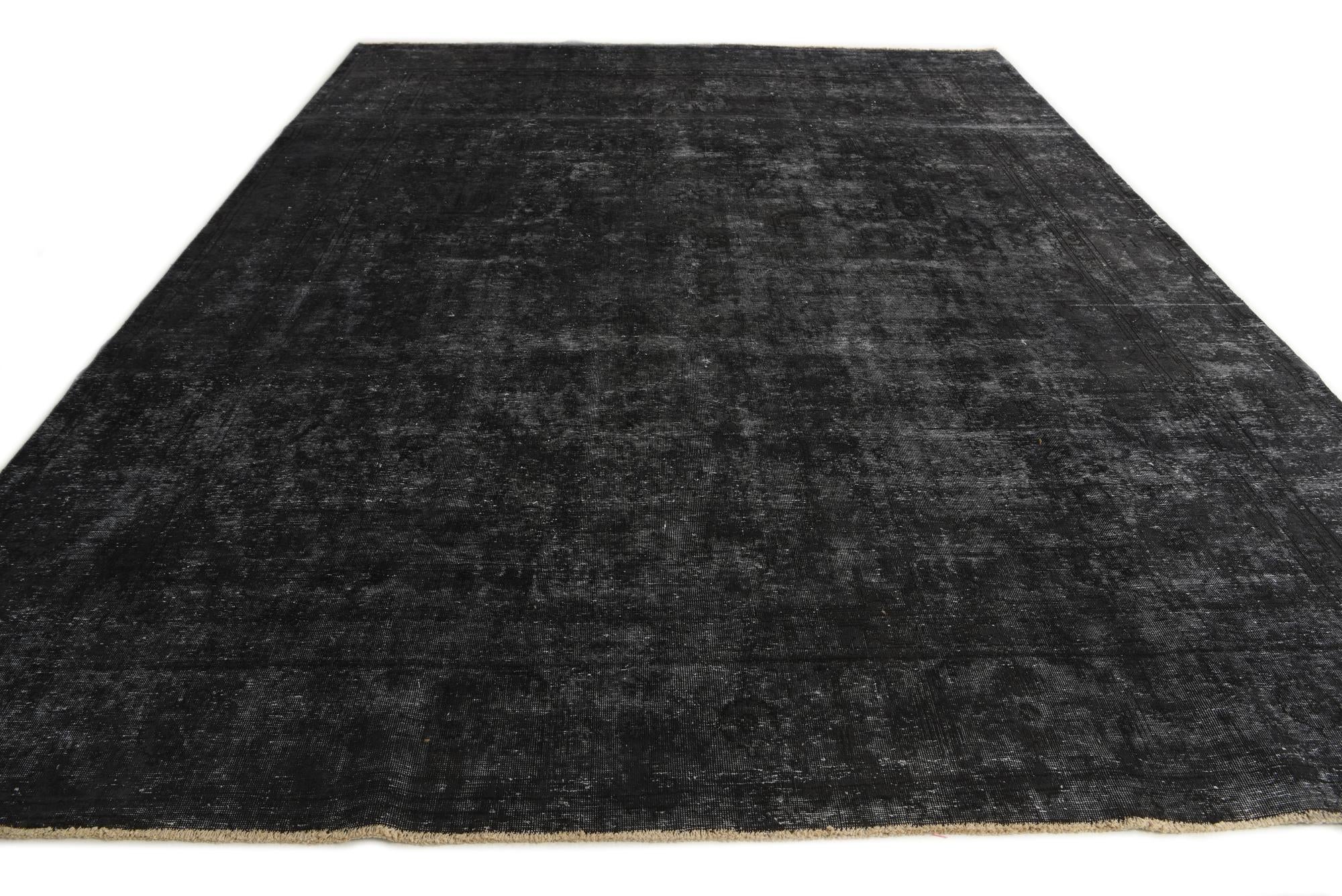 9' 2 x 12' 4 Hand Knotted Ultra Vintage Persian Wool Rug