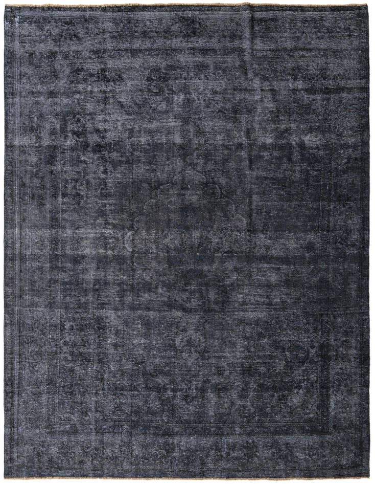 Detail image of 9' 4 x 12' 3 Hand Knotted Ultra Vintage Persian Wool Rug
