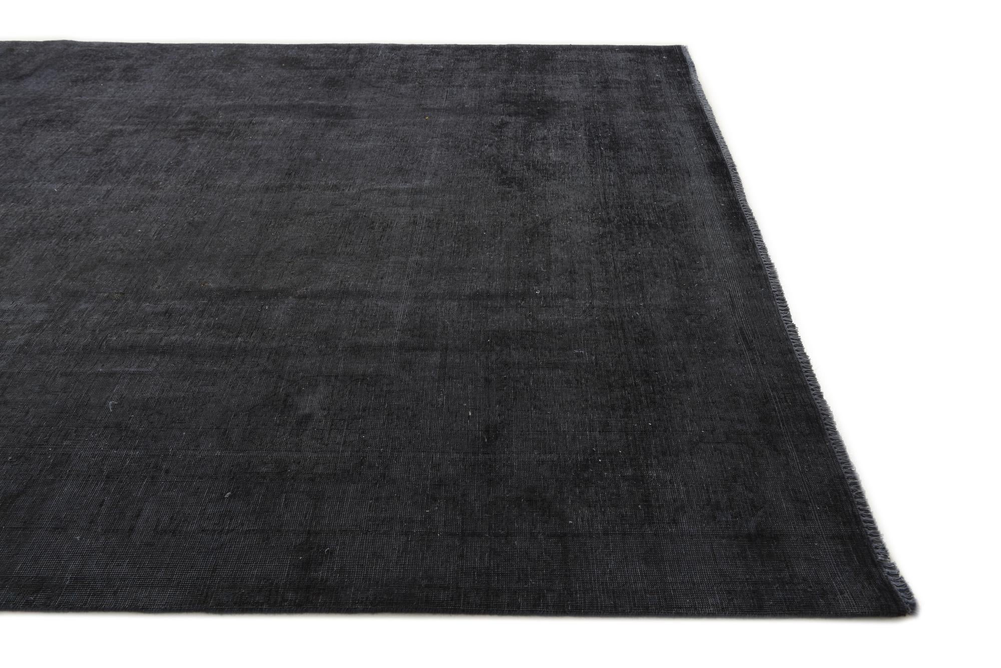 9' 5 x 12' 6 Hand Knotted Ultra Vintage Persian Wool Rug