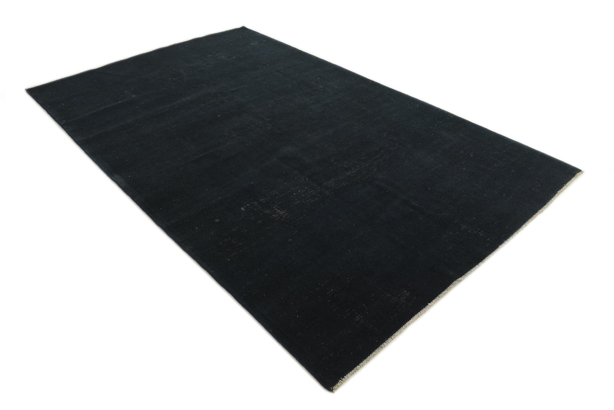 6' x 9' 7 Hand Knotted Ultra Vintage Persian Wool Rug