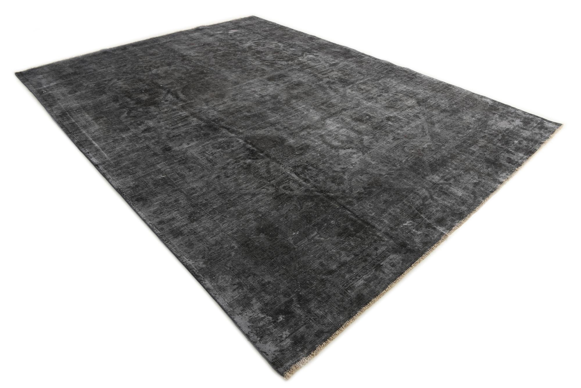 9' 3 x 12' 6 Hand Knotted Ultra Vintage Persian Wool Rug