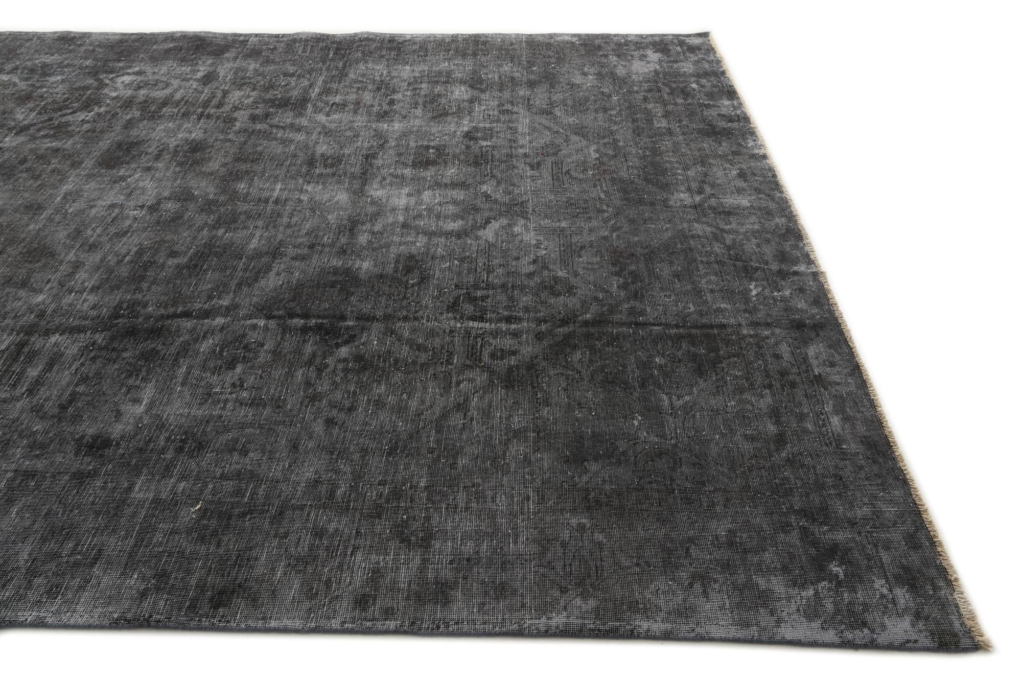 9' 3 x 12' 6 Hand Knotted Ultra Vintage Persian Wool Rug