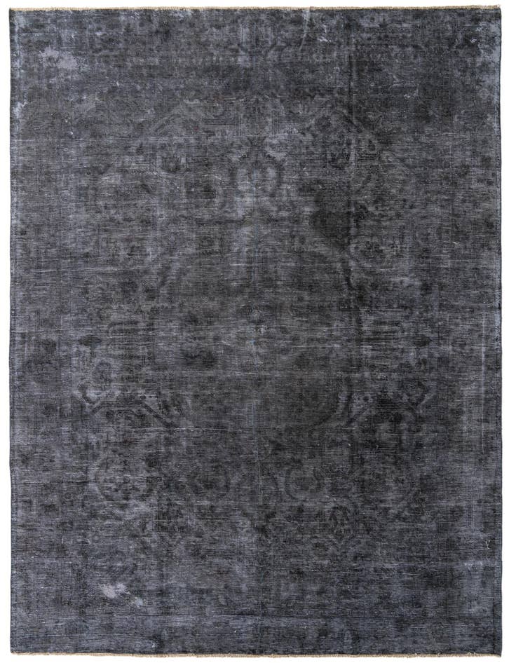 Detail image of 9' 3 x 12' 6 Hand Knotted Ultra Vintage Persian Wool Rug
