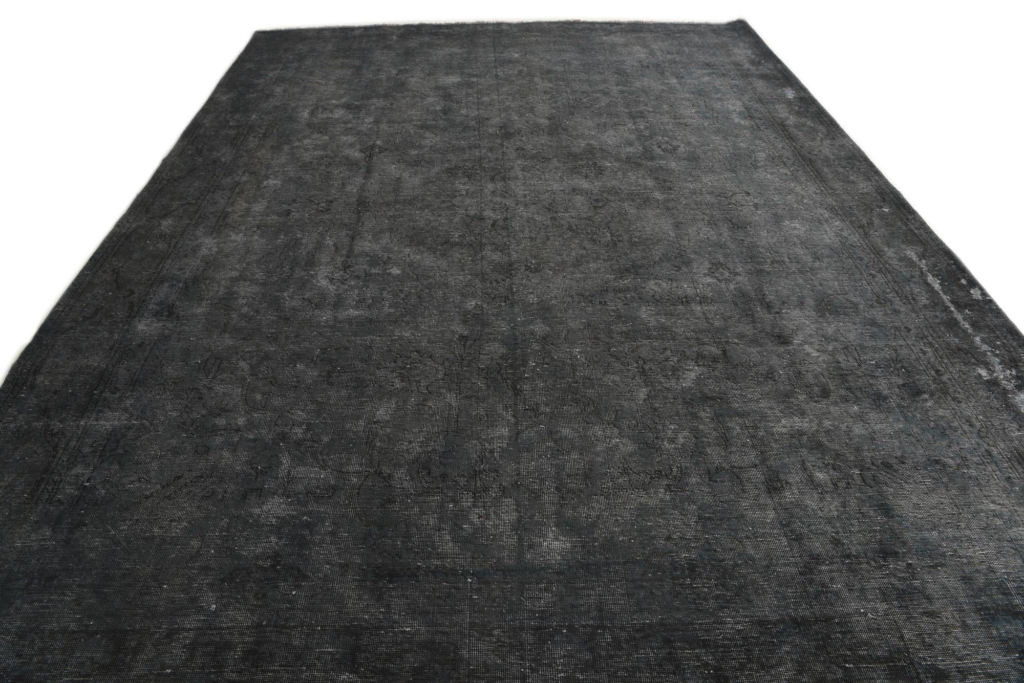 9' 6 x 13' Hand Knotted Ultra Vintage Persian Wool Rug