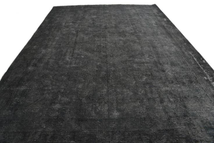 Detail image of 9' 6 x 13' Hand Knotted Ultra Vintage Persian Wool Rug