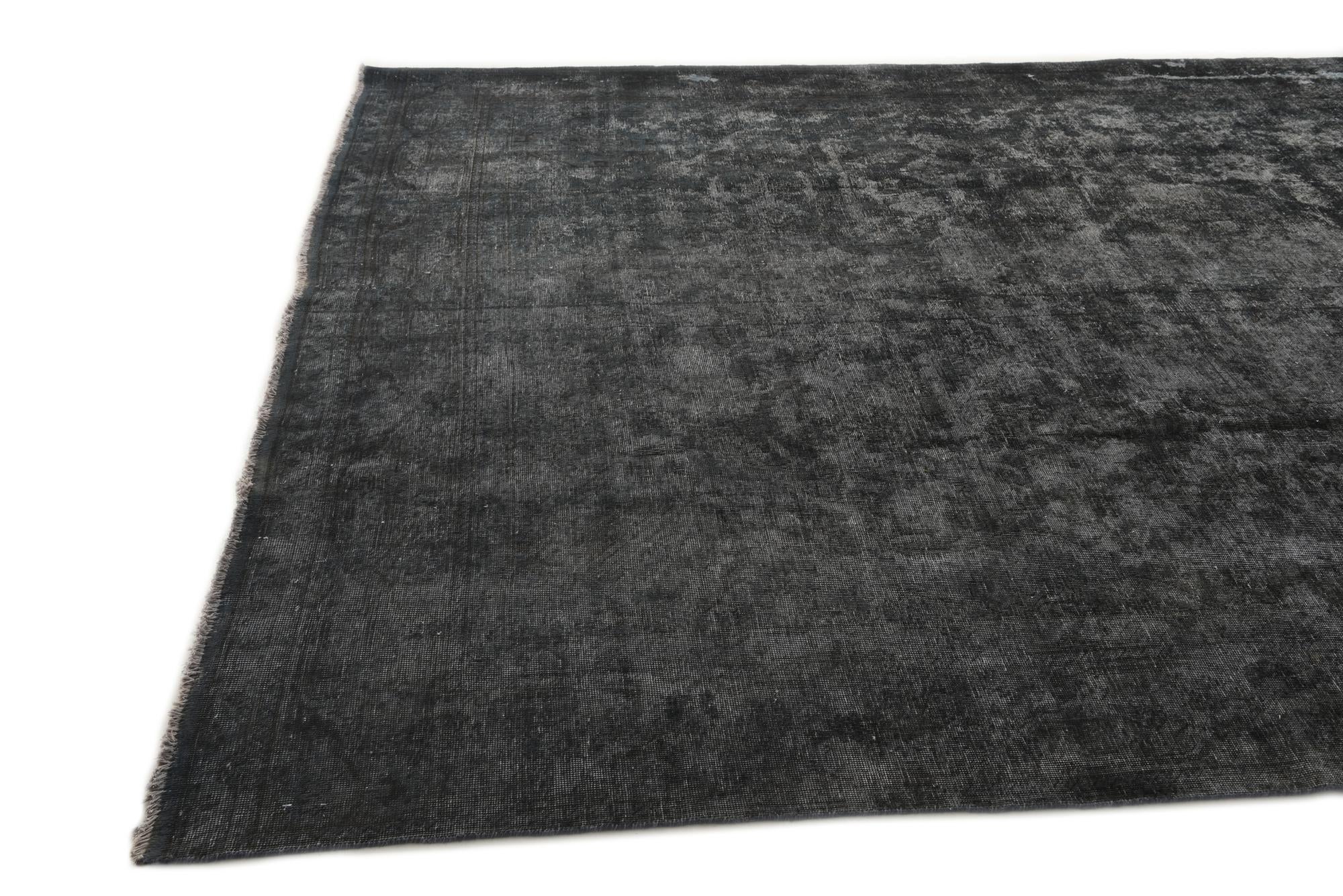 9' 6 x 13' Hand Knotted Ultra Vintage Persian Wool Rug