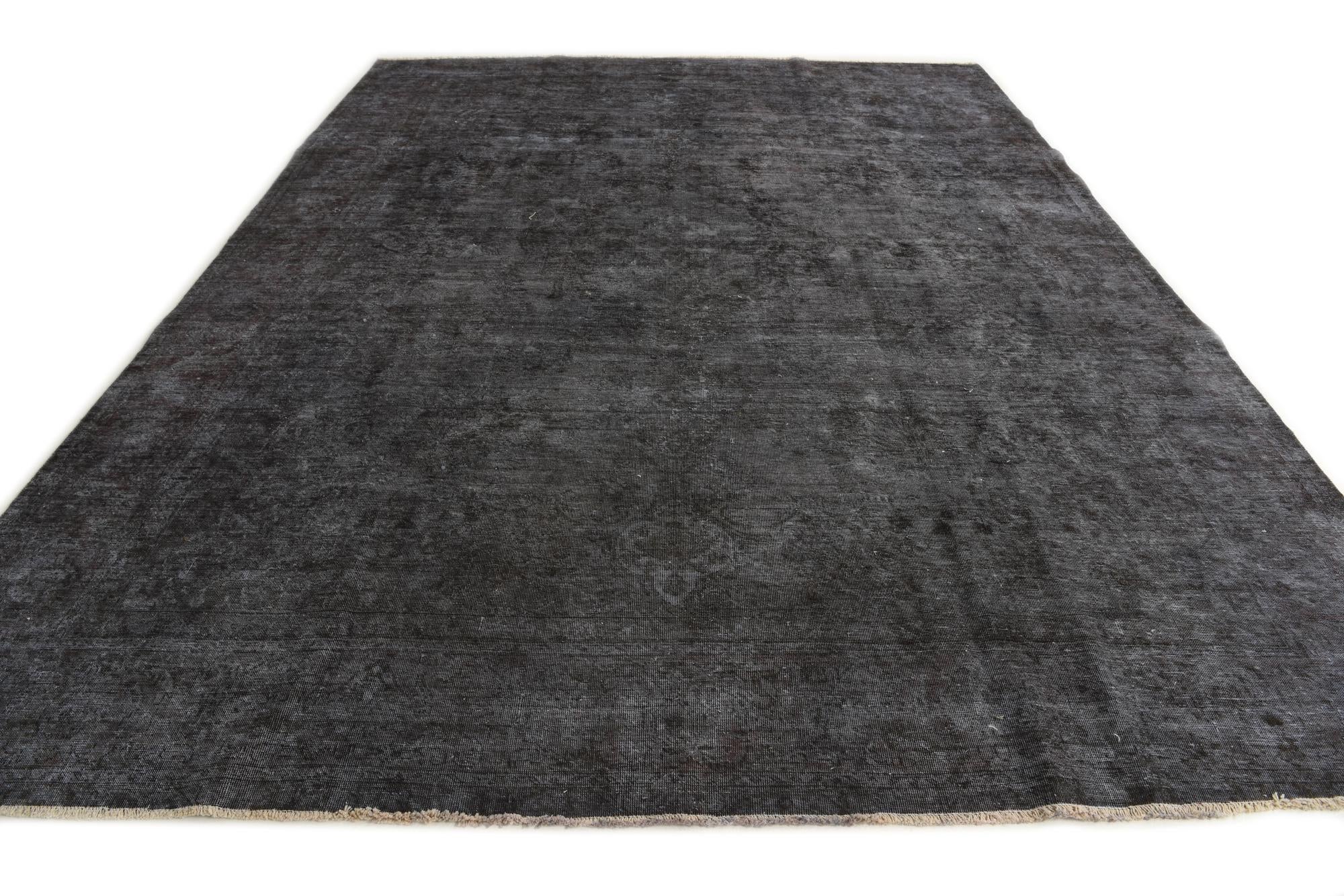 9' 5 x 11' 5 Hand Knotted Ultra Vintage Persian Wool Rug