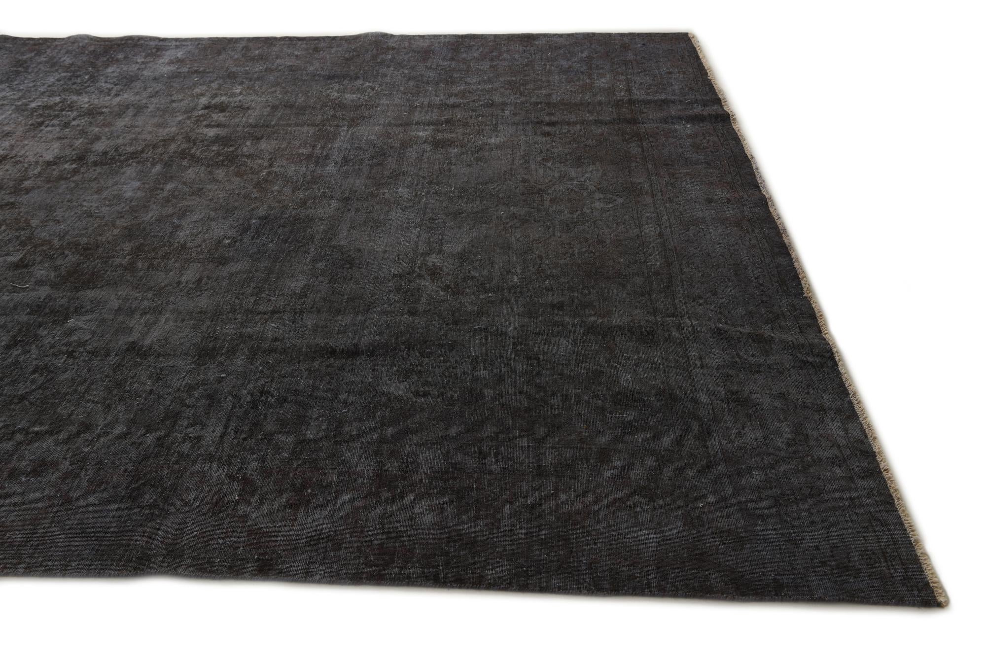 9' 5 x 11' 5 Hand Knotted Ultra Vintage Persian Wool Rug