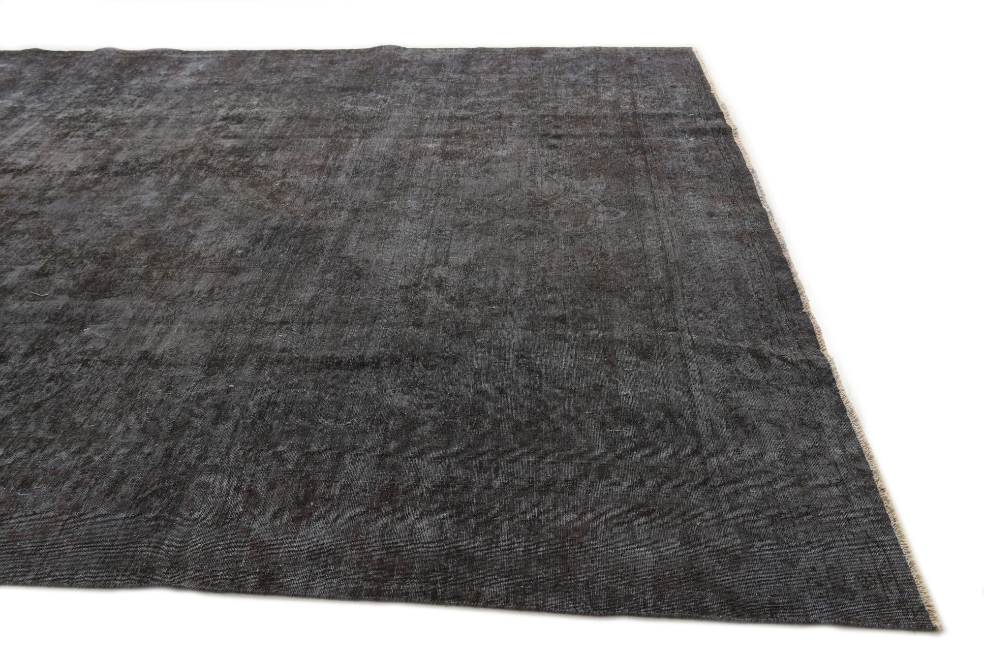 9' 5 x 11' 5 Hand Knotted Ultra Vintage Persian Wool Rug